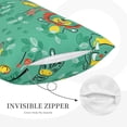 thumbnail image 5 of Fotbe Funny Animals in Jungle Pillow Cases - Envelope Closure - Luxury, Extra Soft, Cooling Pillow Covers - Wrinkle, Fade, Stain Resistant-16"x24", 5 of 9