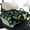 Clover Pattern, variant on Whosucclay Heart-Shaped Clover Pattern Folding Golf Cart Seat Covers, 4 Pockets Carts Cushion Towel Blanket for EZGO 2-Seater Golf Cart