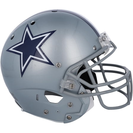 Dallas Cowboys Player-Worn Silver Helmet Worn Between the 2020-24 NFL Seasons - RG13315070 - Fanatics Authentic Certified