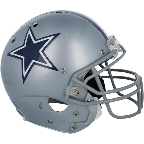 Dallas Cowboys Player-Worn Silver Helmet Worn Between the 2020-24 NFL Seasons - RG13315070 - Fanatics Authentic Certified
