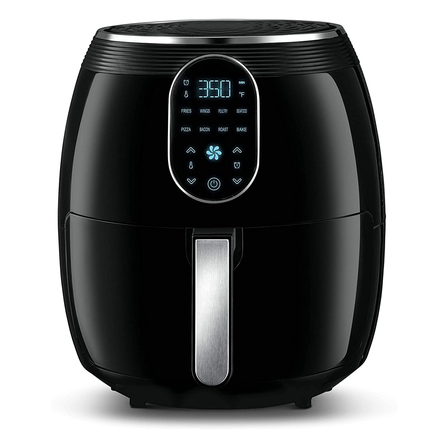 Restored Gourmia GAF718 Digital Free Fry Air Fryer No Oil Frying
