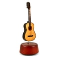 thumbnail image 1 of Amazing 18 Note Miniature Acoustic Guitar With Rotating Musical Base - Rock of Ages (Ma'oz Tzur) - Jewish Version, 1 of 2