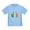 Baby Blue, variant on CafePress - Vintage Irish Flag Shamrock T Shirt - Cute Toddler T-Shirt, 100% Cotton
