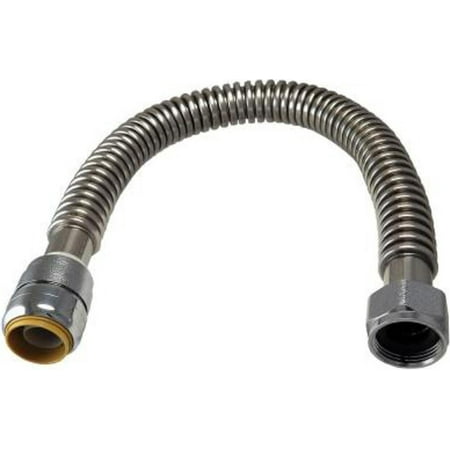 water heater sharkbite connector corrugated stainless steel supply hose lines flex hoses appliance drain quot grainger lowes