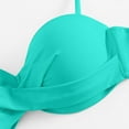 thumbnail image 4 of Bzhegqhd Womens Bikini Sets Sexy Two Piece,Women Solid Color Sexy Backless Strap Bikini Swimsuit,, 4 of 8
