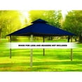 thumbnail image 3 of ACACIA AGOK12- CATALINA BLUE 12 sq. ft. Gazebo Roof Framing & Mounting Kit with Catalina Blue Outdura Canopy, 3 of 4