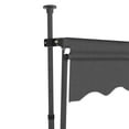 thumbnail image 5 of vidaXL Retractable Awning with Hand Crank and LEDs Sunshade Patio Shelter, 5 of 189