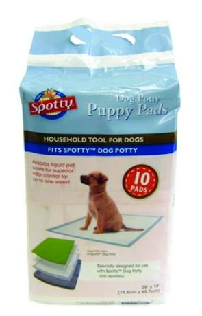 Spotty Indoor Dog Potty Training Pads 10 pack