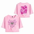 thumbnail image 5 of AJ Lee Love Bites Back Merch Merch T-Shirt For Women&Girls Midriff Short Sleeve Summer Clothing Vest Tee, 5 of 6