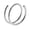Sterling Silver 925 24 GA 4.5mm Right Side, variant on 8mm 24 GA Sterling Silver Right Side Double Tragus Elbrow Rock Snug Daith Ring Hoop for Single Piercing Spiral Twist Nose Hoop for Women