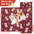 thumbnail image 4 of Christmas Corgi Toddler Nap Mats for Kids Preschool,Sleeping Mat Bag or Kids,Toddler Sleeping Bag,Toddler Nap Mat or Daycare, 4 of 6