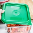 Cambro Polycarbonate Square 2 Quart Food Storage Container, 2 Pack