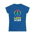 thumbnail image 4 of Love Wins LGBT Pride Rainbow Flag Gay Lesbian Pride Ally Shirts for Women, 4 of 8