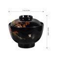 thumbnail image 2 of WRITWAA Vintage Japanese Style Soup Bowl with Mountain Water Design, Perfect for Daily Use, Homes & Restaurants, Ideal for Rice and Ramen, 2 of 5