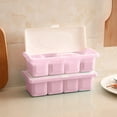 thumbnail image 5 of Uanit Four Compartment Seasoning Box 4 Grid Multi Rack Household Container With Spoon and Sugar Bottle, 5 of 9