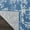Blue, variant on 8' X 10' Pink Damask Power Loom Area Rug