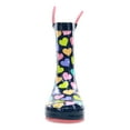 thumbnail image 5 of Western Chief Toddler and Little Kids Waterproof Happy Hearts Rain Boots with Soft Lining Removable EVA Insole and Pull On Loops, 2/3, 5 of 7