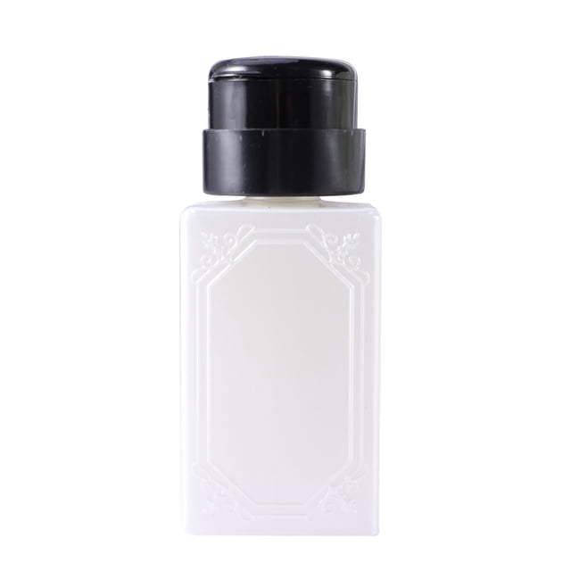 Distributeur de Dissolvant de Vernis en Forme de Macaron avec Pompe à Pression pour Rangement Facile