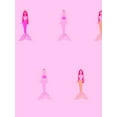 thumbnail image 3 of Fantasy Mermaids Removable Vinyl Wallpaper by Barbie - Lilac, 3 of 3