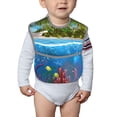 thumbnail image 6 of Easygdp Island And Coral Reef Bibs For Babies, Baby Bibs for Eating, Toddler Bibs, Waterproof Bibs, Feeding Bibs, for Toddlers, Boys, Girls, 6 of 8