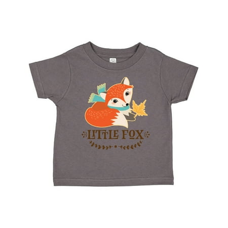 

Inktastic Little Fox Outfit New Baby Gift Toddler Boy or Toddler Girl T-Shirt