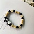 thumbnail image 3 of LYMAYTER Bracelet pour Femmes - Bracelet Élastique Fait Main Dessin Animé - Bracelet Extensible Perlé Résistant aux Couleurs, 3 of 6
