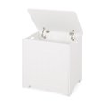 thumbnail image 3 of Noble House Tahmeed Faux Wood Laundry Hamper, Matte White, 3 of 10