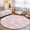 Blush Pink, variant on Round Rugs 4Ft, Starfish Sage Green Coastal Round Area Rug Washable Indoor Throw Carpet, Summer Nautical Shell Beach Soft Non Slip Circle Rug for Kitchen Nursery Room Home Decor Aesthetic