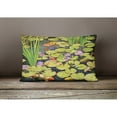 thumbnail image 4 of Carolines Treasures PRS4050PW1216 Koi Pond II Canvas Fabric Decorative Pillow  12H x16W multicolor, 4 of 4
