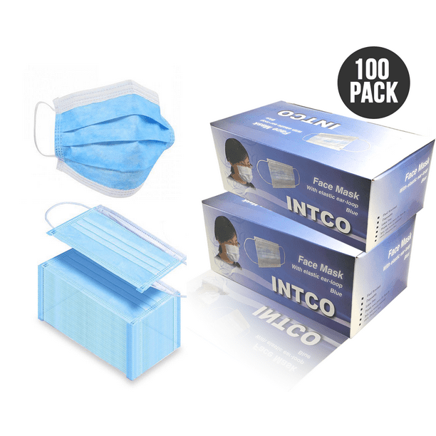 disposable surgical face mask blue - 100 pieces disposable surgical face mask blue - 100 pieces