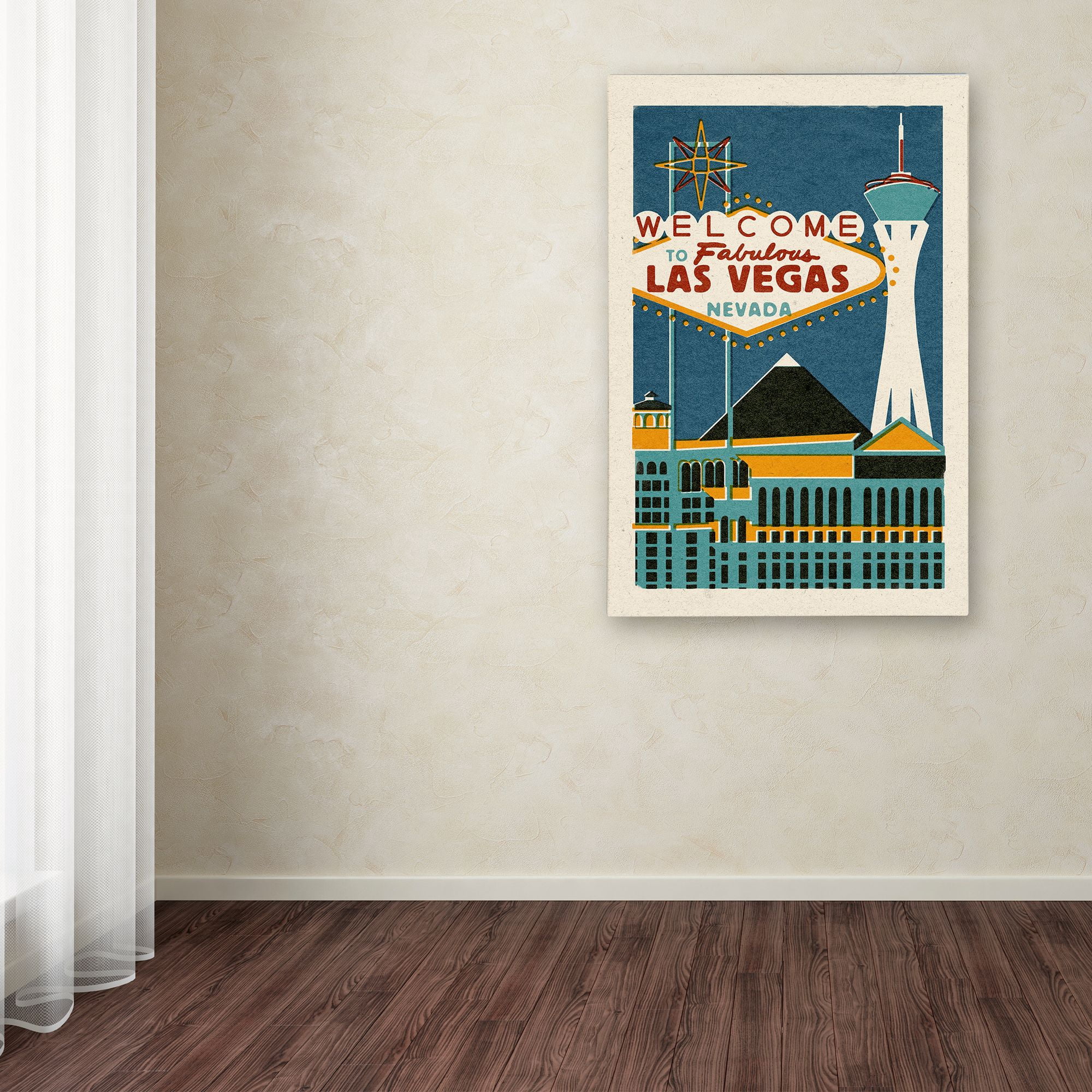 Trademark Fine Art 'Travel 101' Canvas Art by Lantern Press