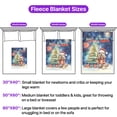 thumbnail image 5 of Merry Christmas and Happy New Year Santa Cocker Spaniel Holiday Xmas Winter 2025 Cozy Fleece Blanket Cockers Dog Lover Gifts Warm Soft Throw Blanket - 00024, 5 of 5