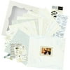 K & Company Classic Wedding Postbound Scrapbook Kit 12''X12'', 117 Pieces