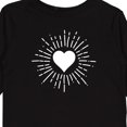 thumbnail image 4 of Inktastic Heart Valentine Day Girls Girls Long Sleeve Toddler T-Shirt, 4 of 5