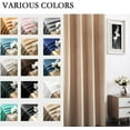 thumbnail image 6 of Velvet Curtains 84 inches Long Soft Velvet Curtains Grommet Velvet Thermal Insulated Curtains Window Treatment for Bedroom Light Filtering Velvet Curtains Set of 2 Panels, 6 of 7