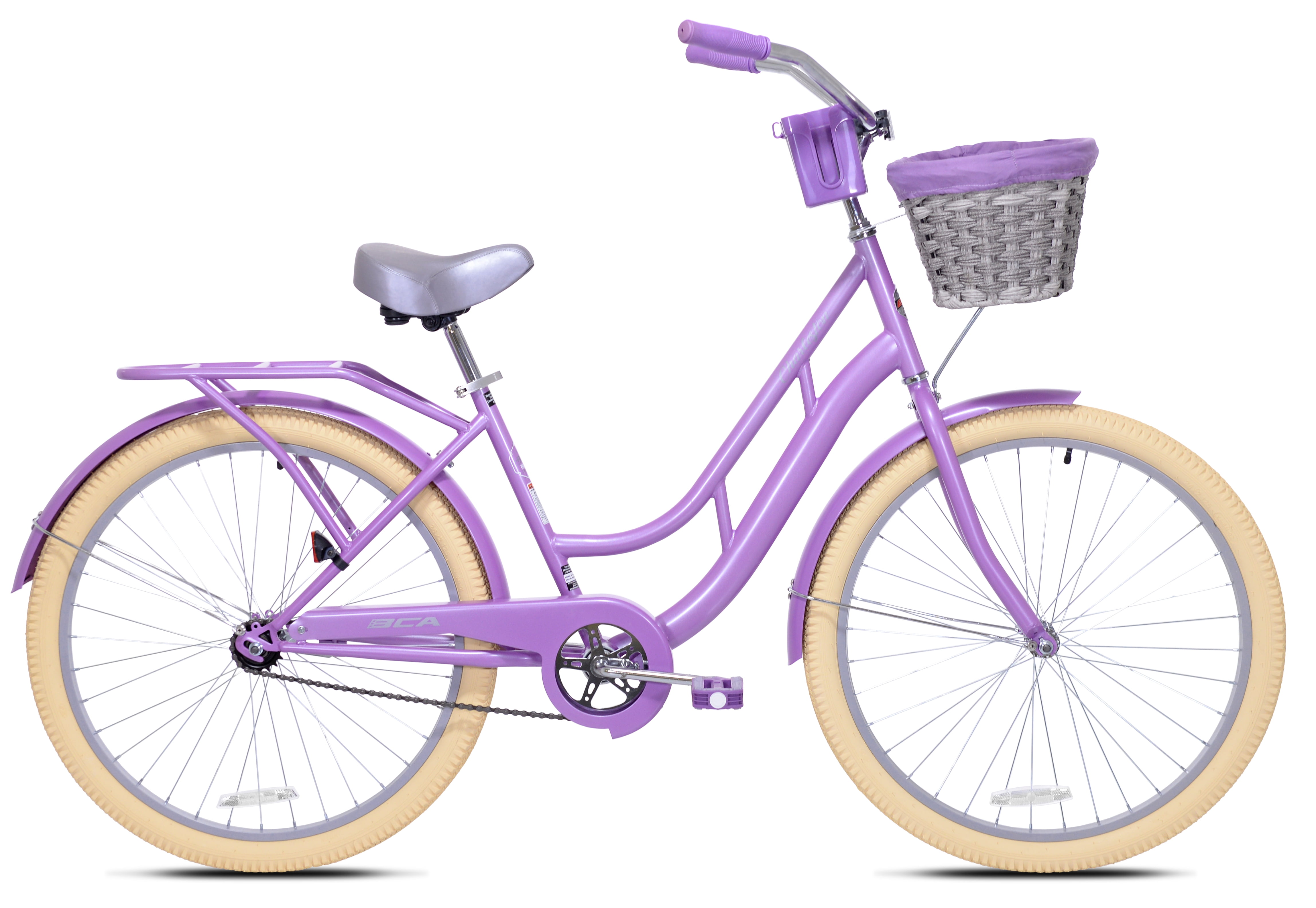 Kent 26 inch Ladies BCA Charleston Beach Cruiser Bike Pink 