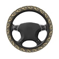 thumbnail image 3 of Daiia Excavator At Work Steering Wheel Cover Auto Steering Wheel Covers Breathable Anti-Slip Steering Wheels Car Interior Decor Accessories for Men Women Universal 15 Inch, 3 of 8