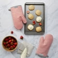 thumbnail image 2 of KitchenAid Asteroid Oven Mitt Set , Dried Rose, Set of 2, 2 of 7