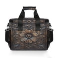 thumbnail image 2 of Cooler bag Vintage Wooden Floral 15L Insulated Lunch Bag Large Cooler Suitable for camping and picnics, 2 of 7