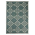 thumbnail image 1 of Furnish My Place Outdoor Trellis Diamond Rug - 7 ft. 10 in. x 10 ft., Ocean, 1 of 7