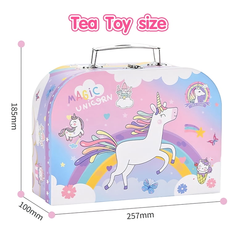 CARSKY Unicorn Tea Party Set, 48 Pieces photo 2