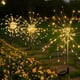 thumbnail image 1 of Lámpara solar LED de fuegos artificiales con forma de diente de león, lámpara de alambre de cobre, lámpara de pie para exteriores, jardín, patio, lámpara de césped de gypsophila, 1 of 4