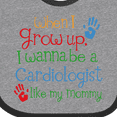 thumbnail image 4 of Inktastic Cardiologist Like Mommy Boys or Girls Baby Bib, 4 of 4