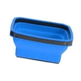 thumbnail image 4 of Piezas plegables bandeja de la herramienta de silicona Organizador de herramientas resistentes bandeja de almacenamiento de herramientas flexibles Azul, 4 of 8