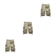 thumbnail image 4 of Pantalones cortos de carga Sonducket para hombres color negro Caqui con Cintura expandible, 4 of 6