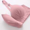 thumbnail image 6 of Front Closure Comfort Bra - Wireless Full Coverage Bralette for Older Women, Easy Hook Nursing Bra | Hontri | Womens Front Closure Bra Comfortable Underwear No Rims Convenient (Pink | 36), 6 of 9