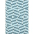 thumbnail image 2 of Addison Rugs Mayfield Washable Transitional Geometric Teal Rectangle Rug, 9' x 12', 2 of 6