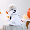 thumbnail image 6 of Pumpkin Hooded Dog Halloween Costume, Orange Pet Bath Towel Cloak, After-Bath Pet Drying Wrap, Pet Halloween Costumes for Halloween Party Decoration (Orange), 6 of 6
