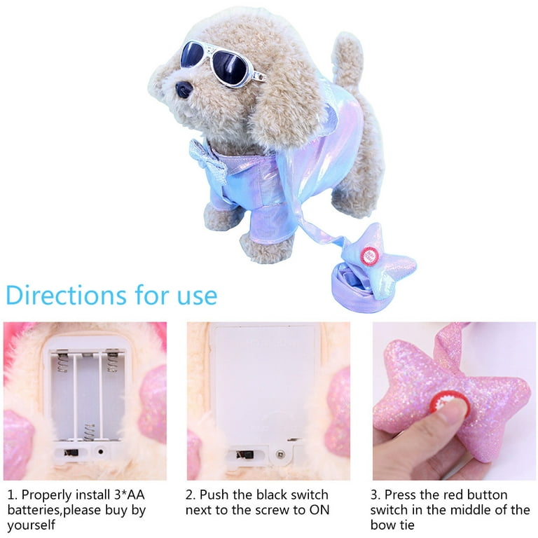 Electronic Plush Toys Interaction for Baby Learn to Crawl Electronic Dog  Simulation Pet Raising Barking & Walking Toy Kids Gift - AliExpress