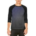 thumbnail image 1 of Halloween Black Shadow Dragon Scales Costume Mens Raglan T Shirt White-Black SM, 1 of 2